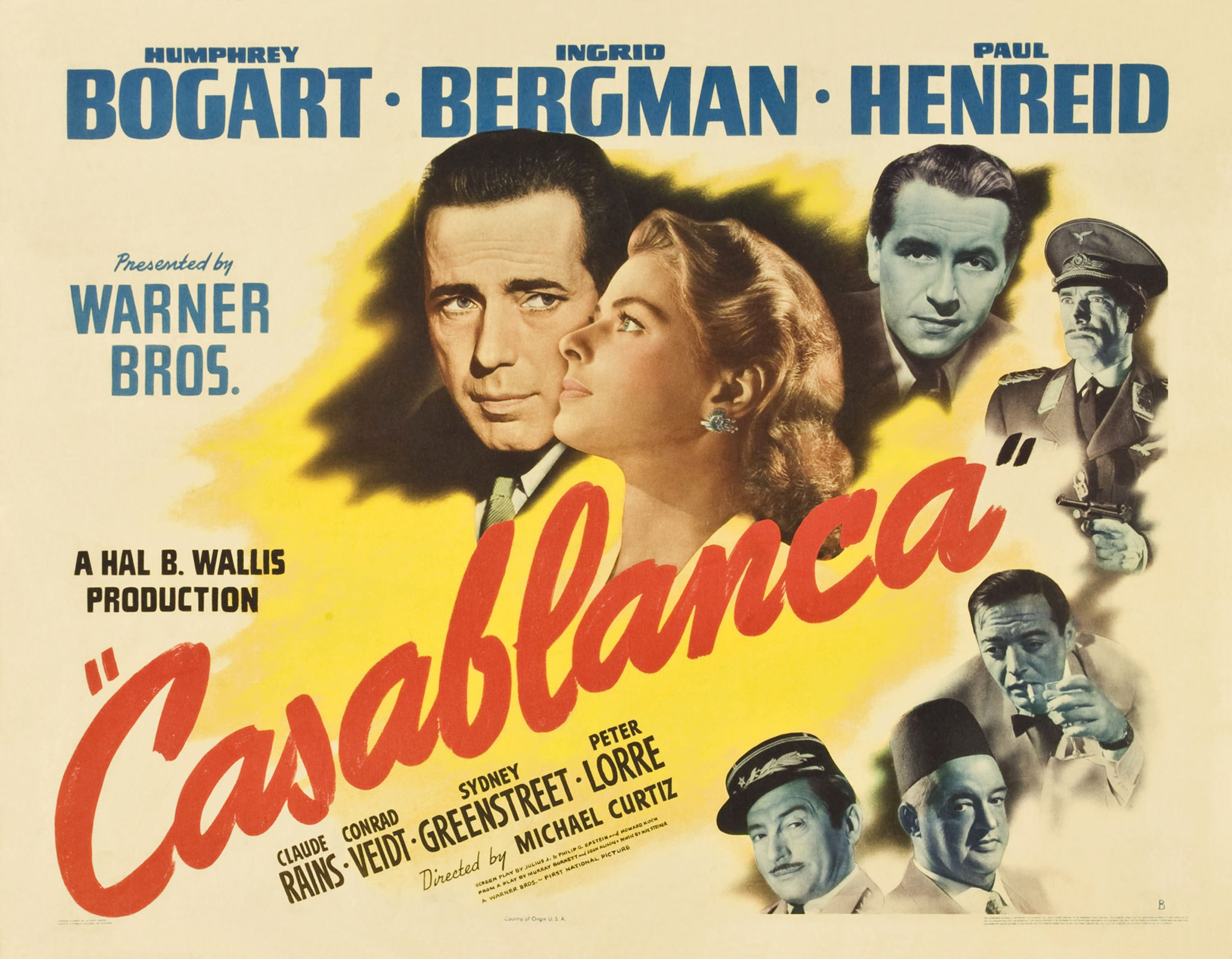 casablanca poster